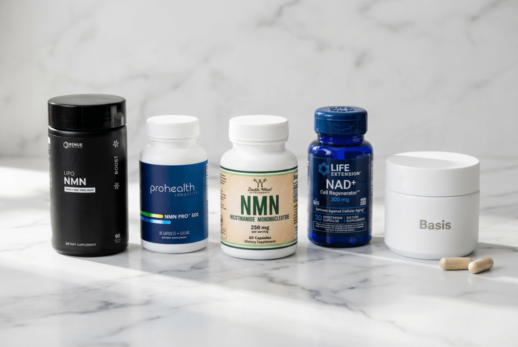 Top 5 NMN & NAD+ Precursor Supplements
