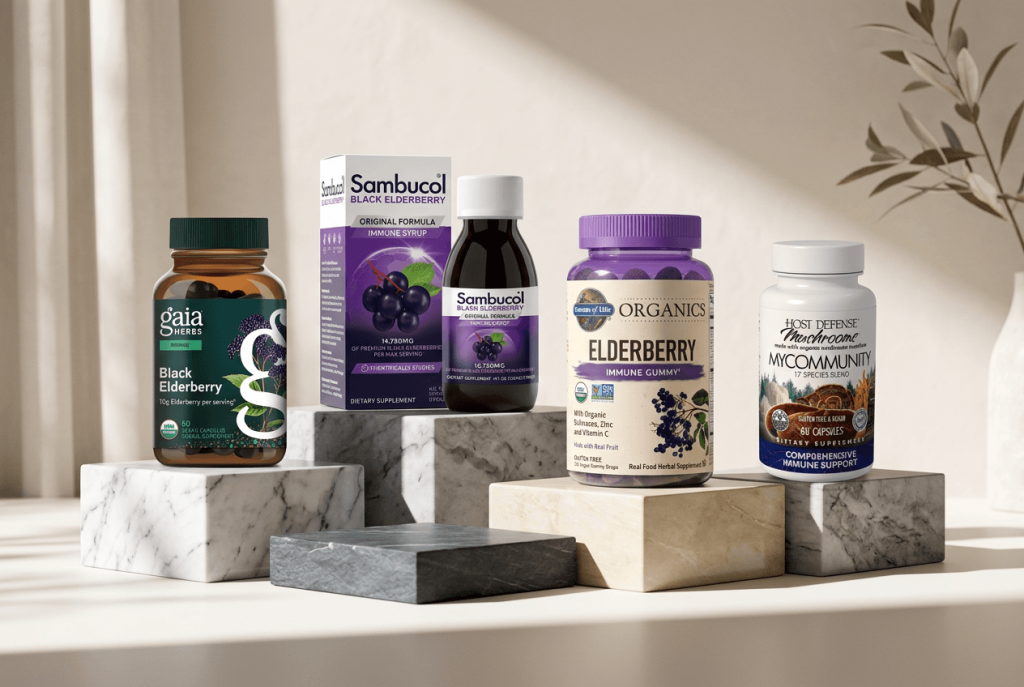 Top Elderberry & Beta-Glucan Blends