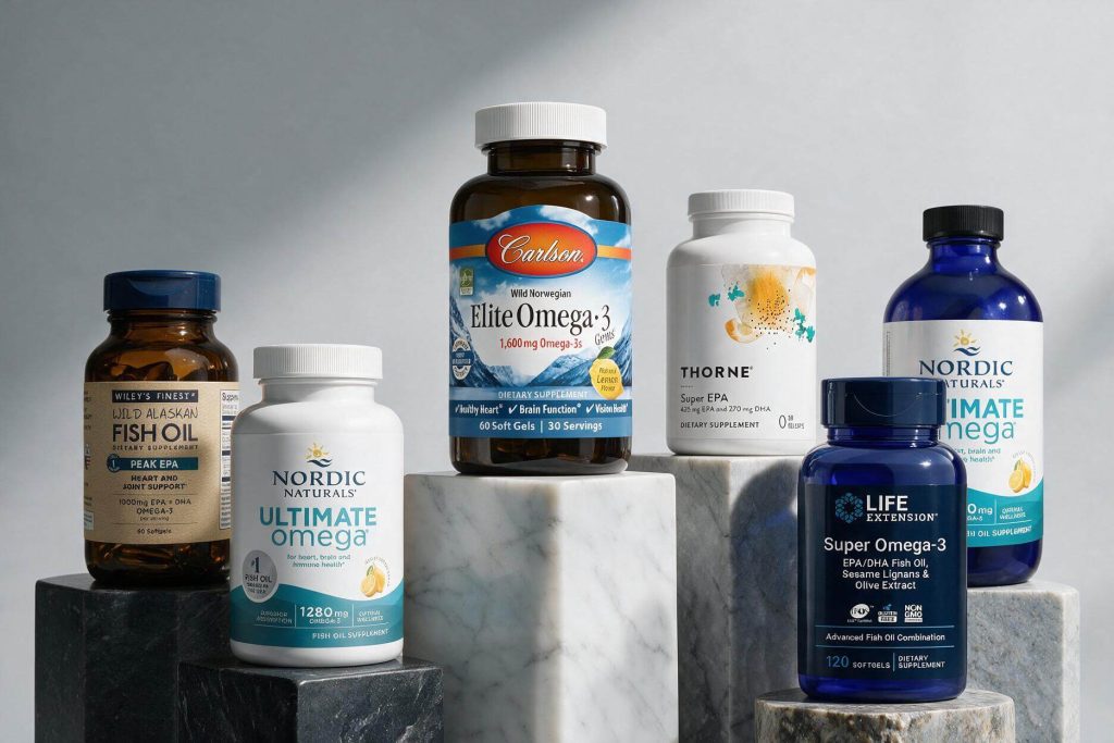 Top High-DHA/EPA Omega-3 Fish Oils