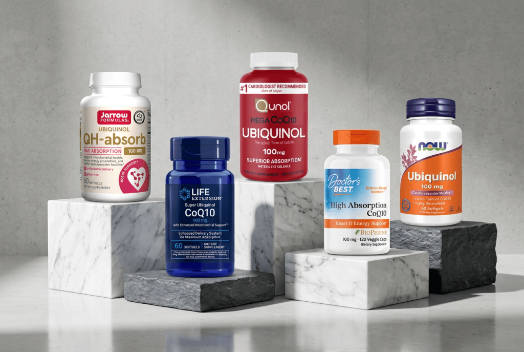 TOP 5 COQ10 & UBIQUINOL SUPPLEMENTS