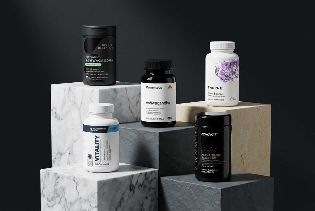 Top Clinical-Dose Ashwagandha & Vitality Stacks