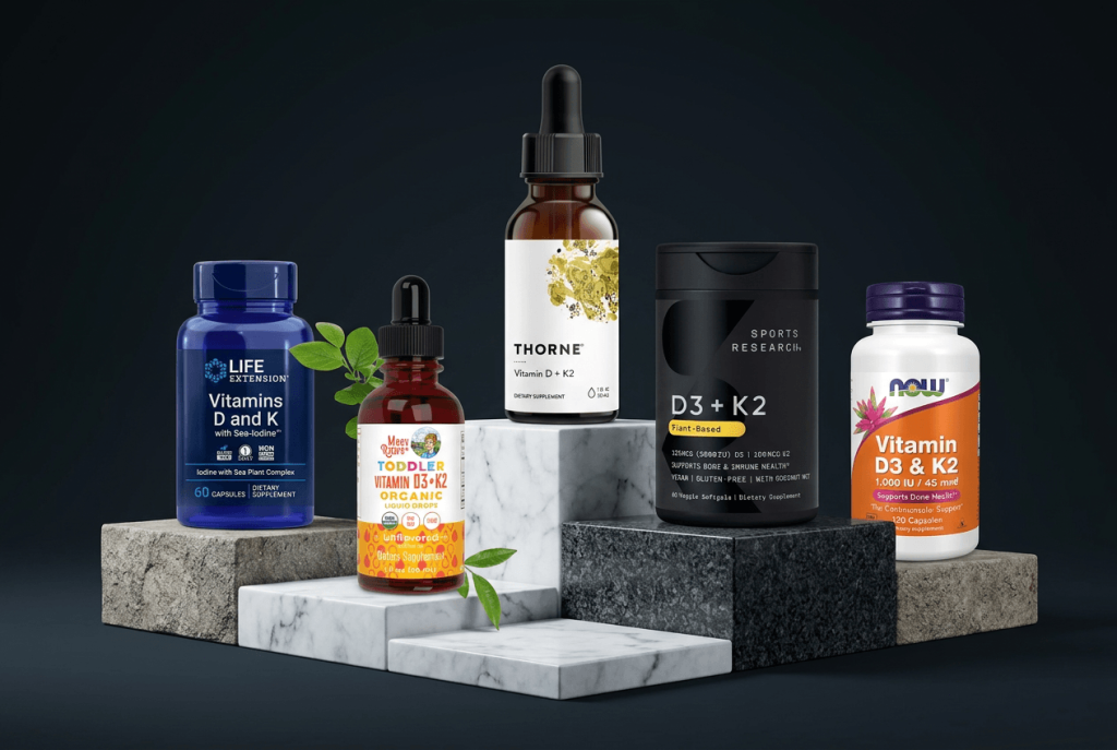 Best High-Dose Vitamin D3 + K2