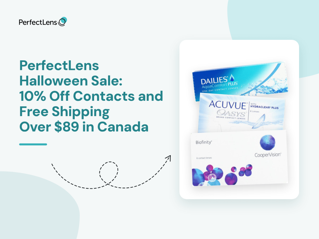 PerfectLens Halloween Sale: 10% Off Contacts and Free Shipping Over $89 in Canada